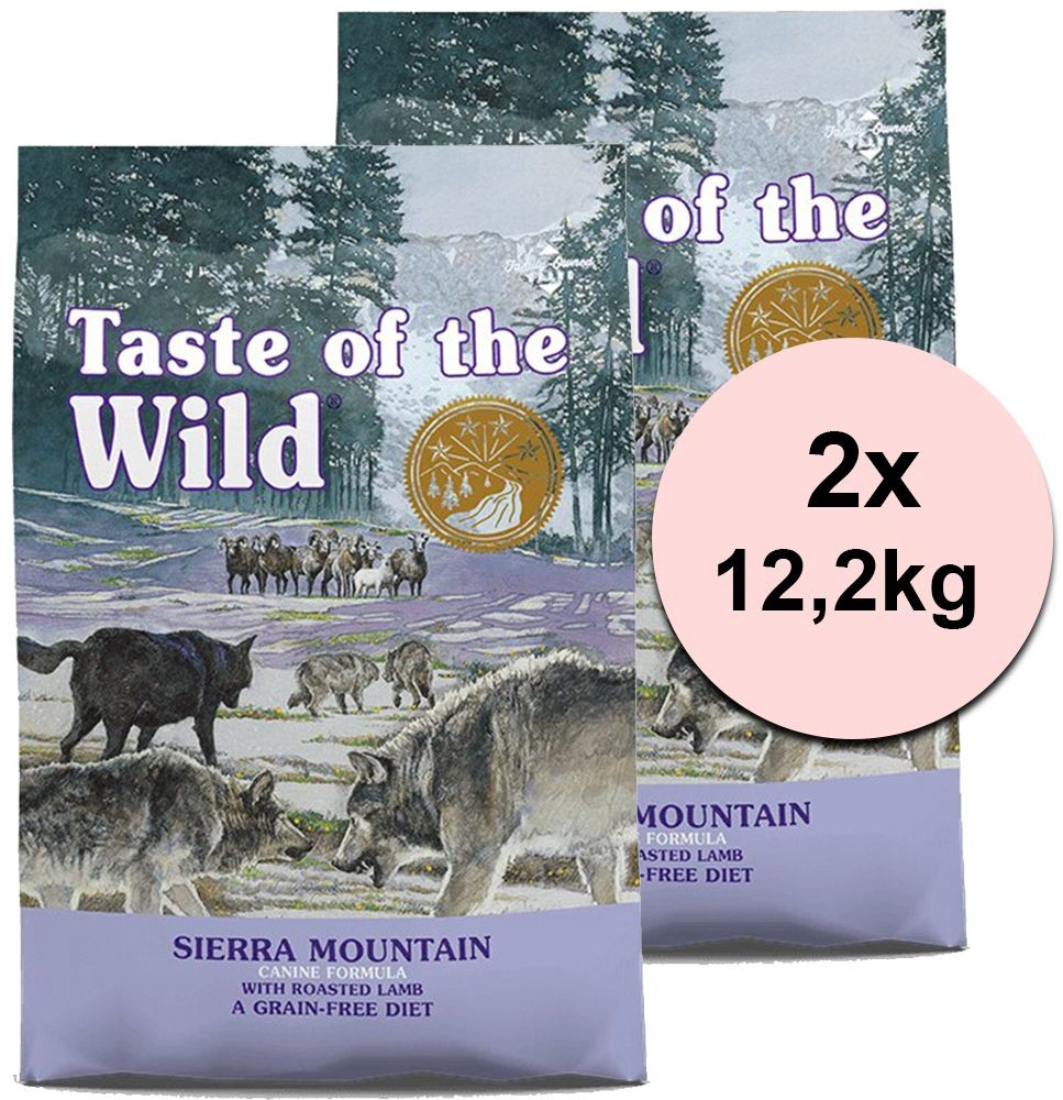 Taste of the Wild Sierra Mountain 2 x 12,2 kg