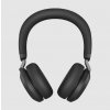 Jabra Evolve2 75/Stereo/ANC/USB-C/BT/Bezdrať/MS/Čierna