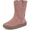 Dievčenské zimné barefoot čižmy ZERU TEX BOOT Dark Pink G3160257-3 - 25