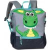 Fabrizio Detský batůžek dráček go green - šedá 10l