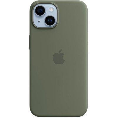 Apple iPhone 14 Silicone Case with MagSafe - Olive MQU83ZM/A
