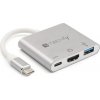 Techly USB-C Station/Replicator