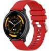 PROTEMIO 76931 RUBBER Vymeniteľný remienok pre Garmin Venu 3 červený