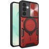 Techsuit CamGuard Pro puzdro pre Samsung Galaxy S25 Plus – červené (Red)