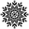 Artemiss Mandala plastová šablóna 21 G 29 cm x 29 cm
