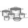 Sada riadu G21 Gourmet Miracle s hrncom navyše, 11 dielov, nerez/greblón