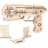 Woodcraft Drevené 3D puzzle Zbraň na gumičky Dragon Chaser