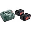 Metabo Basic set 2x 18 V/5,2 Ah + ASC 145 685051000