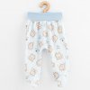 Dojčenské bavlnené polodupačky New Baby Biscuits modrá - 68 (4-6m)