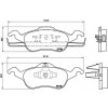 Sada brzdových platničiek kotúčovej brzdy BREMBO P 24 046