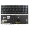 slovenská klávesnica HP Elitebook 750 755 G5 850 G5 G6 zbook 15u G5 black/silver CZ/SK podsvit trackpoint