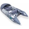 Gladiator Active C370 AL nafukovací čln s hliníkovou podlahou - šedo-šedý