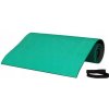 PODLOŽKA na CVIČENIE JOGY FITNESS YOGA 180x60 ZELENÁ