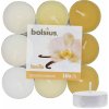 Bolsius Scented Tealights Vanilla 4h čajová sviečka 18 ks