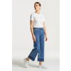 Gant CROPPED WIDE JEANS MID BLUE WORN IN