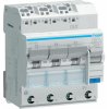 Prúdový chránič s nadprúdovou ochranou HAGER ADZ310D 3x1P+N 10A, char. B, 0,03A, typ A, 6 kA