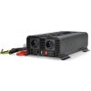 NEDIS měnič napětí/ čistá sinusoida/ 24 V DC/230 V AC 50 Hz/ 1000 W (2000 W špička)/ USB-A / USB-C/ 2x zásu PIP100024EBK