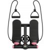 Fitness stepper s expandérmi ružová