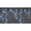 MagicHome Reťaz Vianoce Icicle 800 LED studená biela cencúľová jednoduché svietenie 230 V 50 Hz IP44 exteriér osvetlenie L-20 m