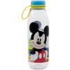 STOR Plastová fľaša so silikónovým pútkom MICKEY MOUSE, 650ml, 14835