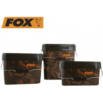 Vedro Fox Camo Square Bucket 10l
