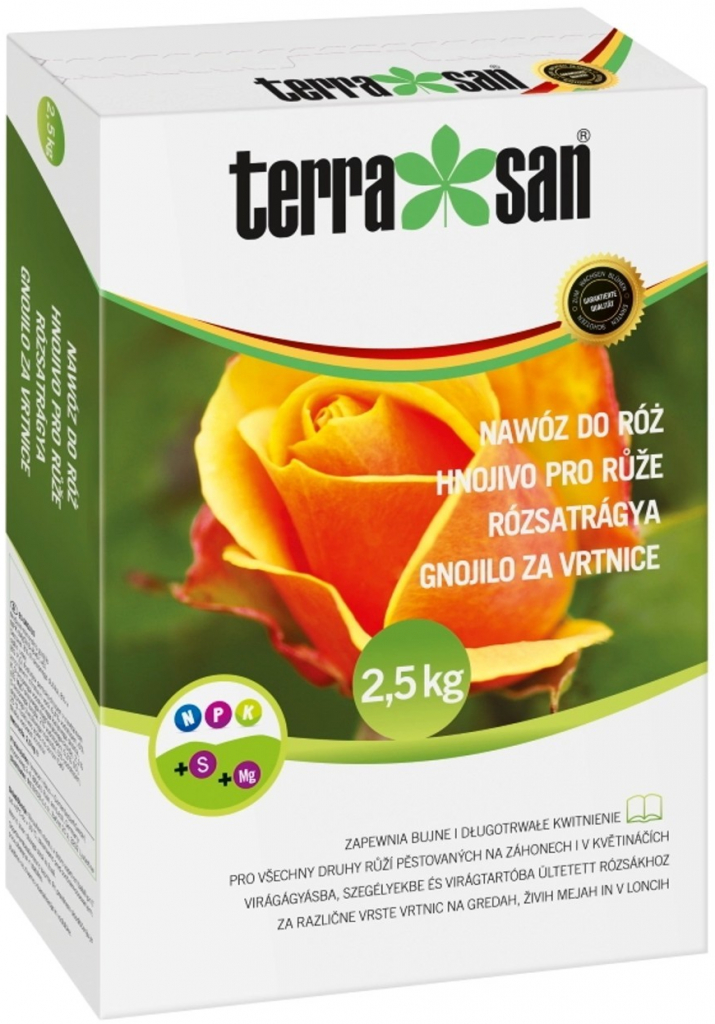 Terrasan Hnojivo pre ruže 2,5 kg