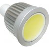 LED žiarovka,typický tvar COB,GU10,5W,studená biela