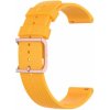 BStrap Silicone Rain remienok na Huawei Watch GT 42mm, yellow (SSG014C1602)