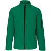 Kariban Bunda Kariban K401, softshellová, pánská COT20K40152013-kelly green 3XL Zelená kelly