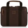 Paolo Peruzzi Taška na notebook s popruhom na kufor | hnedá T-31-BR