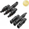 Qoltec 52600 Instalační konektor MC4 Typ T 1000V 30A