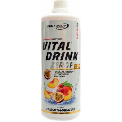 Izotonik tekutý Best Body Nutrition BEST BODY VITAL DRINK LOW CARB multi-ovocná príchuť 1000 ml 1 ks