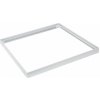 SPECTRUM - montážny rámček na povrch pre LED panel - ALGINE 625x625x43mm - Biely