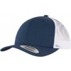 Retro Trucker 2-farebná námornícka/biela modrá One Size Flexfit 4053838063385