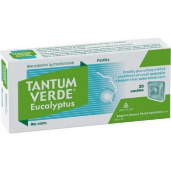 Tantum Verde Eucalyptus pas.ord.20 x 3 mg