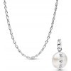 PANDORA strieborný set retiazka s príveskom Mama 393052C00-50+793783C01
