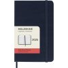 Knižný kalendár 2025 A6 Moleskine odtiene modrej