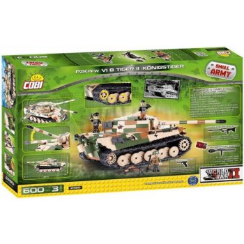 Cobi 2480 Small Army II WW PzKpfw VI Tiger II 600 ks