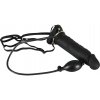 You2Toys - Nafukovací strap-on - duté, silikónové dildo (čierne)