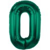 Godan Fóliový balón - číslo 0, tmavozelené 85 cm