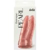 Dvojité perleťové dildo Baroque Pearl Pink