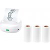Silvercrest® Vrecková minitlačiareň + samolepiaci fotopapier, 3 kusy (800009442)