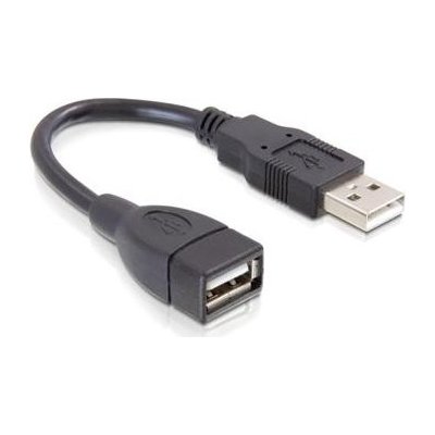 DeLock USB 2.0 kábel, predlžujúci A-A samec/samica 15 cm 82457