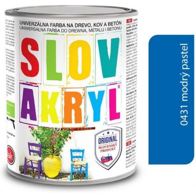 Slovlak Slovakryl 0431 - modrý pastel 5kg