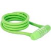 KNOG zámok špirála Twisted Combo 1300x10mm Lime KNOG K11660