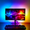 AMBIENT zadné LED osvetlenie monitora PC pre lepší herný zážitok - FULL set vlákno 3M