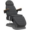 Elektrické kozmetické kreslo SILLON Lux 273b 3 pohony sivé so sivým podstavcom