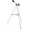 NEDIS teleskop SCTE5060WT/ clona 50 mm/ ohnisková vzdialenosť 600 mm/ hľadáčik 5 x 24/ výška 125 cm/ Tripod/ bielo-čierny