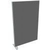 HOBIS Priečkový paraván Akustik, 100x156,5 cm, sv.sivý