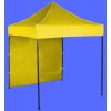 Expodom Párty stan 2x2m – oceľový, Žltá, 1 bočná plachta